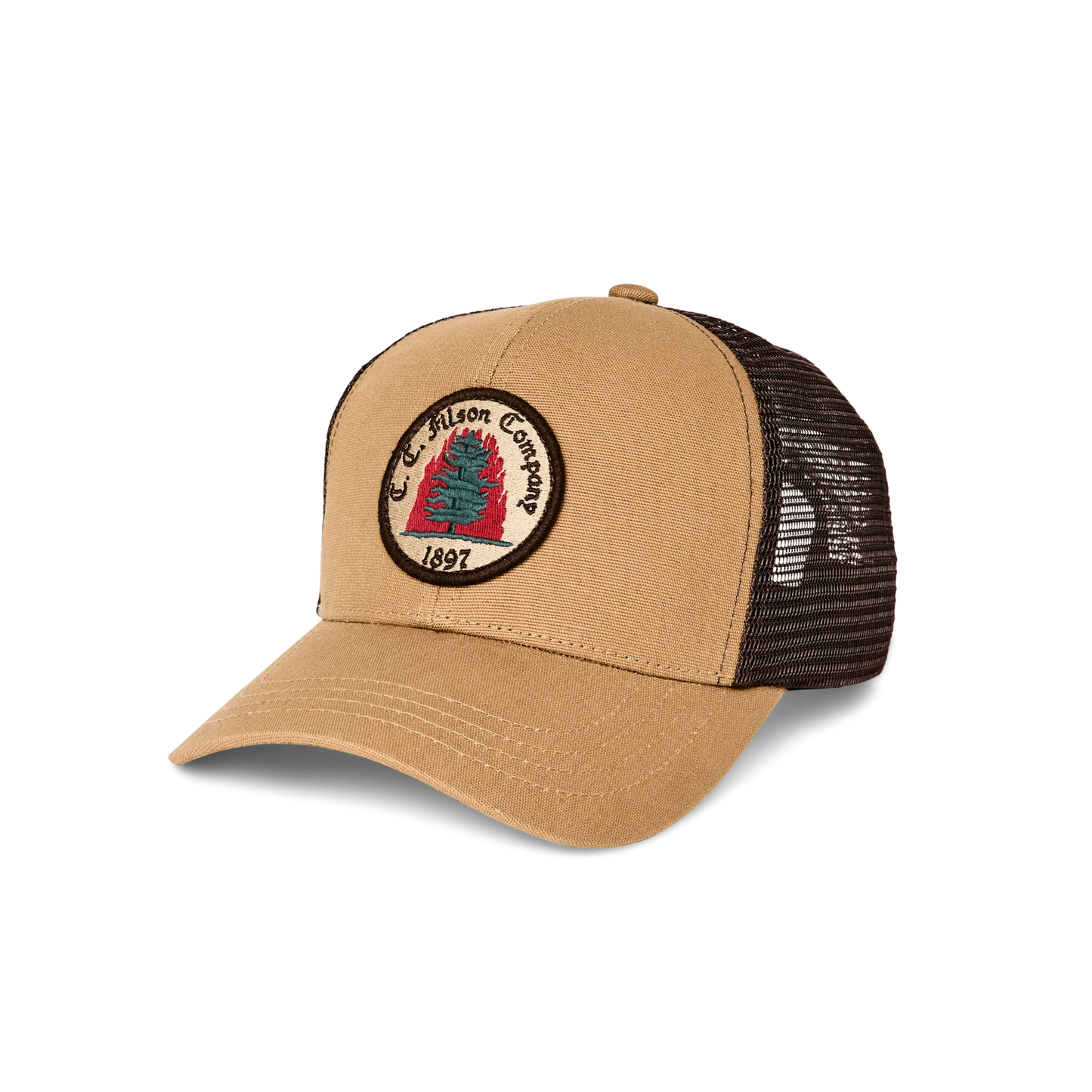FILSON - LOGGER MESH CAP - WHEAT / FIRE