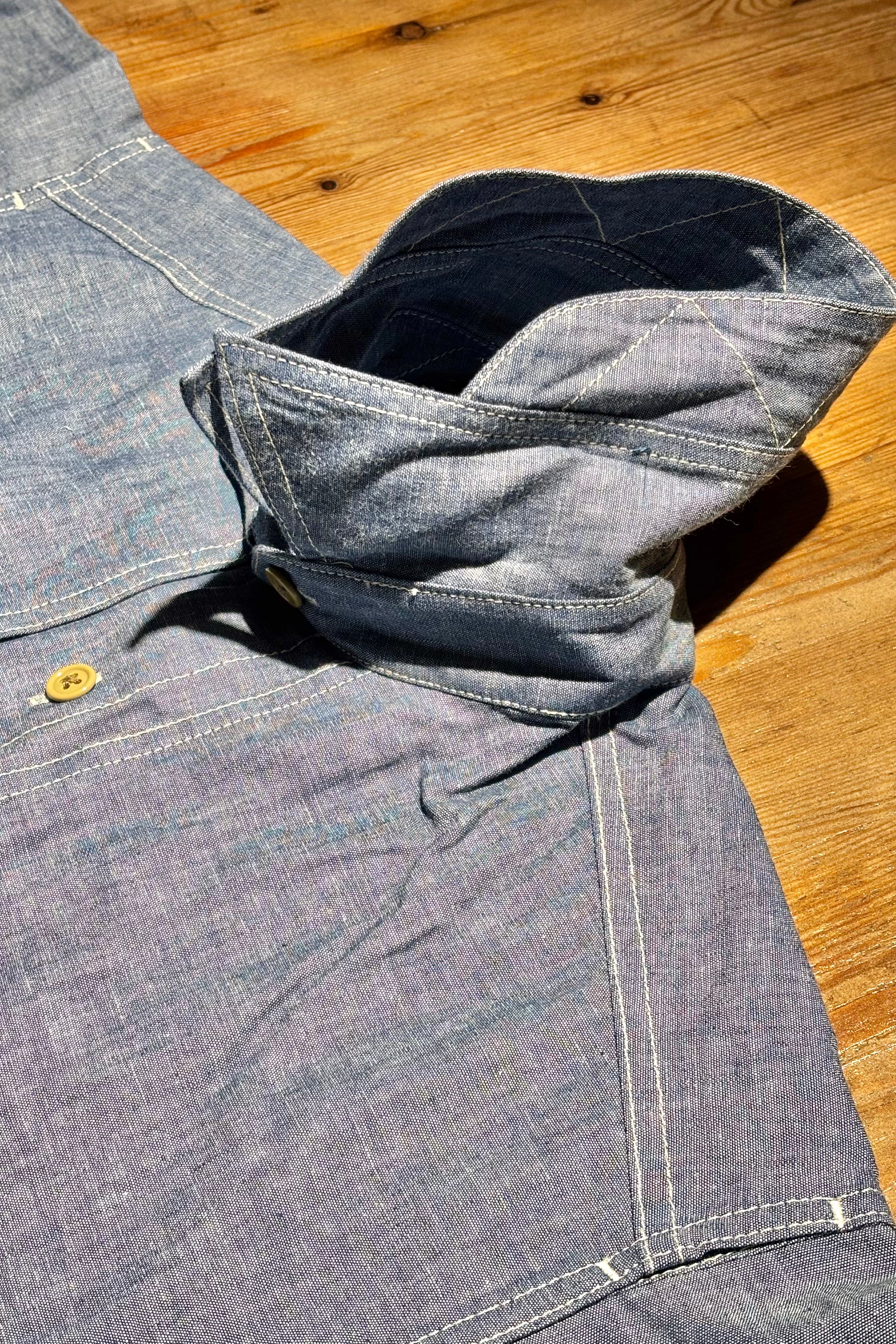 KENNETH FIELD - GUIDE SHIRTS SS - CHAMBRAY