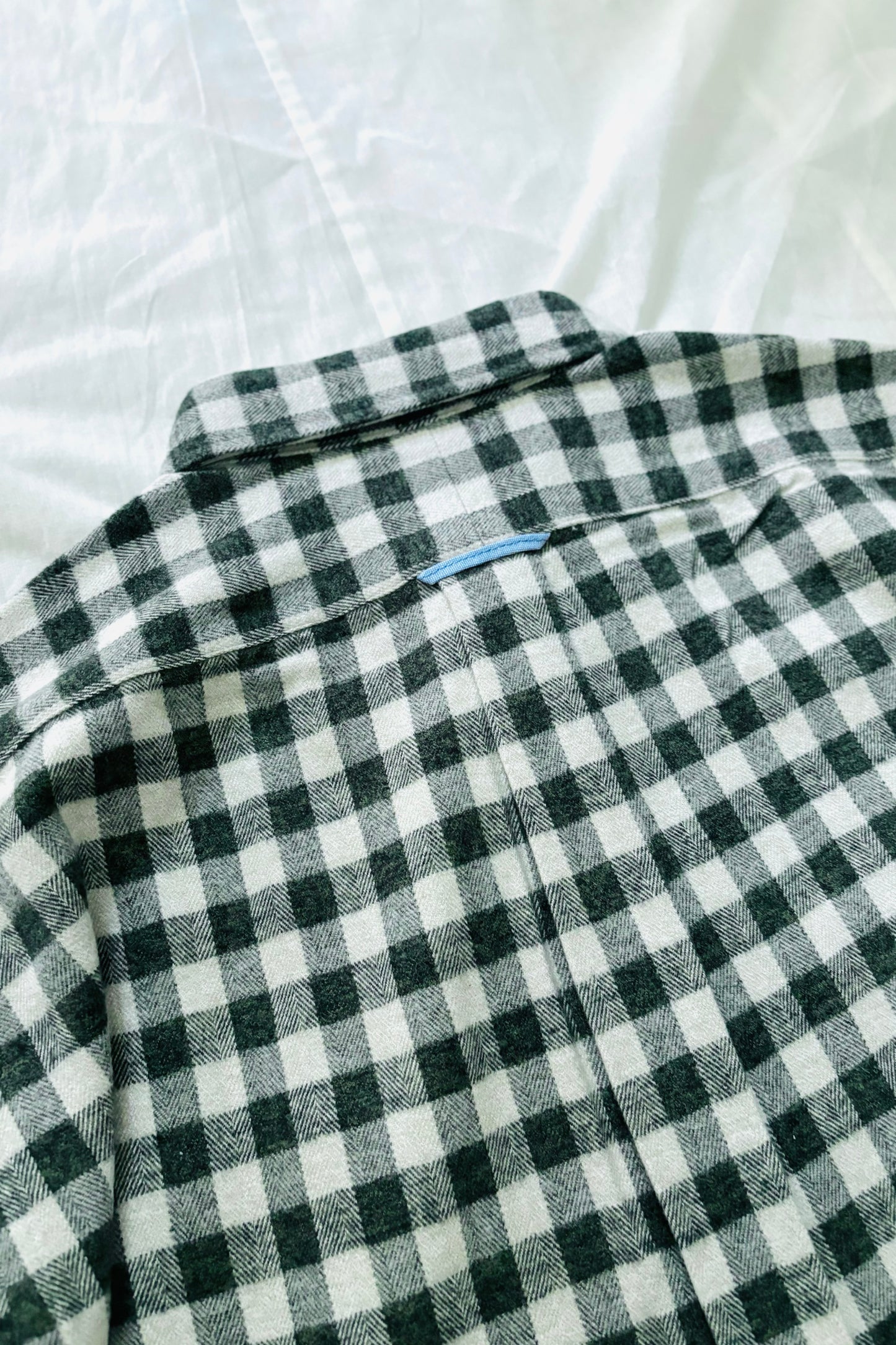 KENNETH FIELD - ROOMY SHIRT Ⅱ NEL CHECK - GRAY