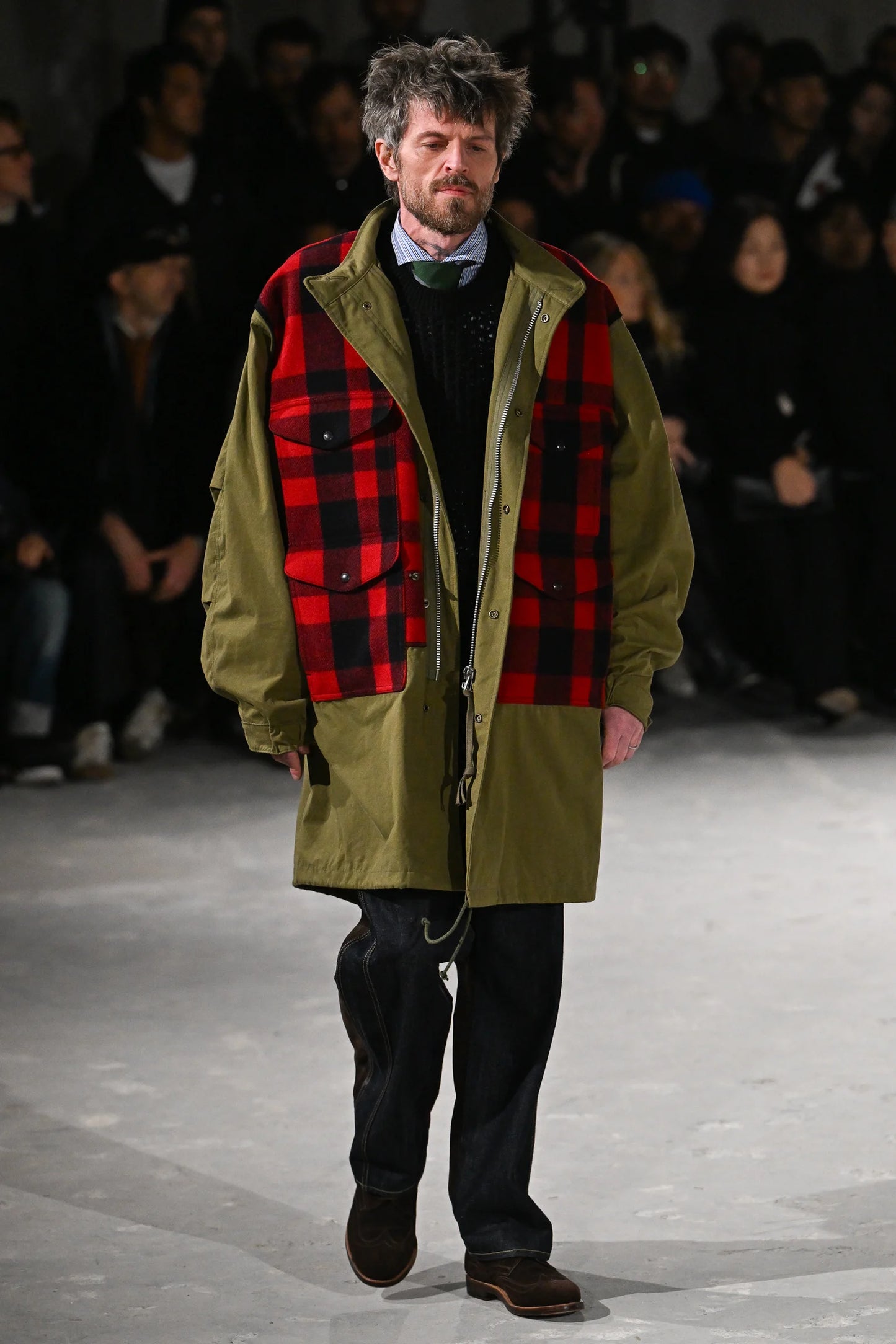 JUNYA WATANABE MAN × FILSON - WP CO016 051 - KHAKI/RED BLACK