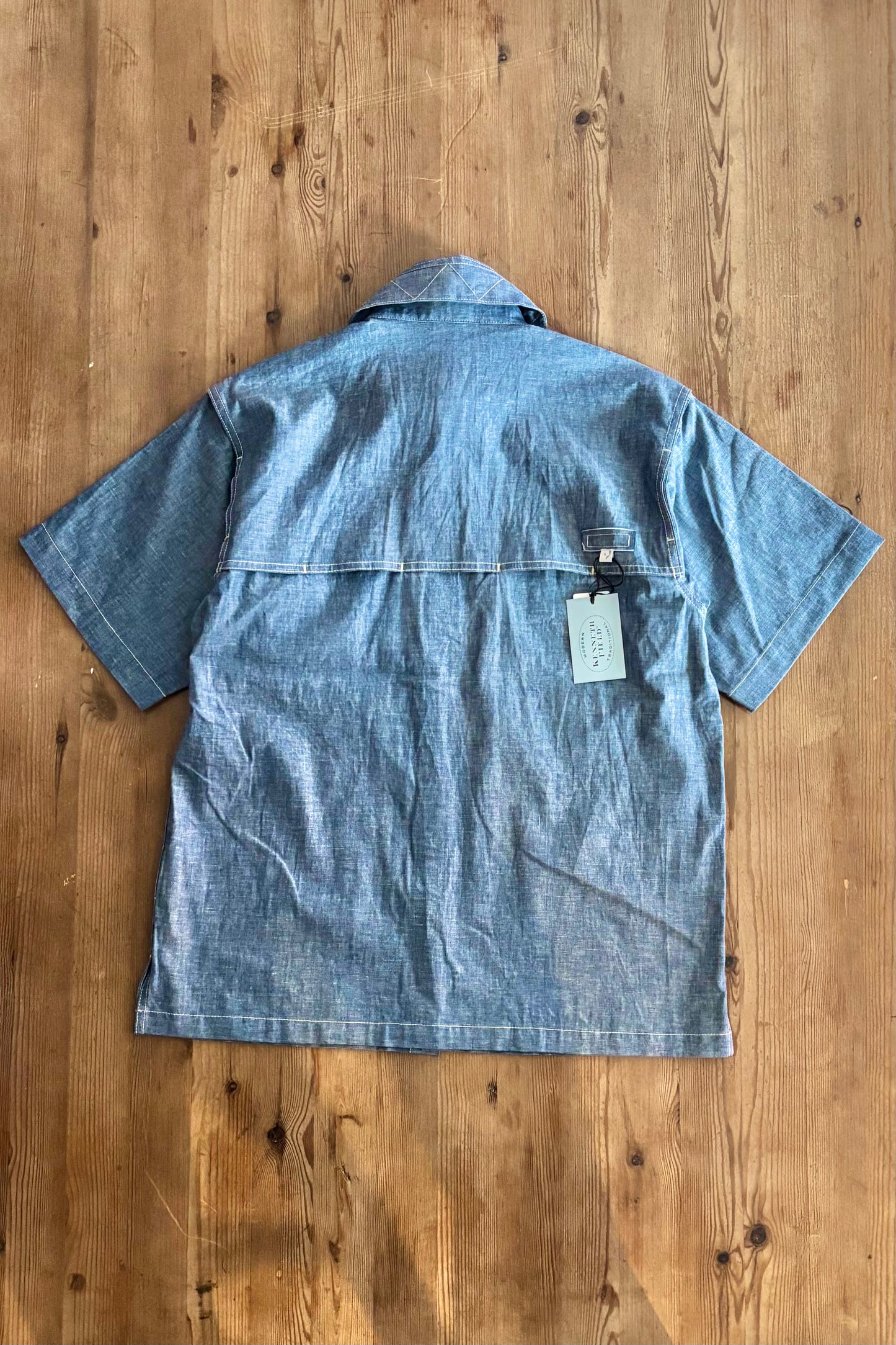 KENNETH FIELD - GUIDE SHIRTS SS - CHAMBRAY