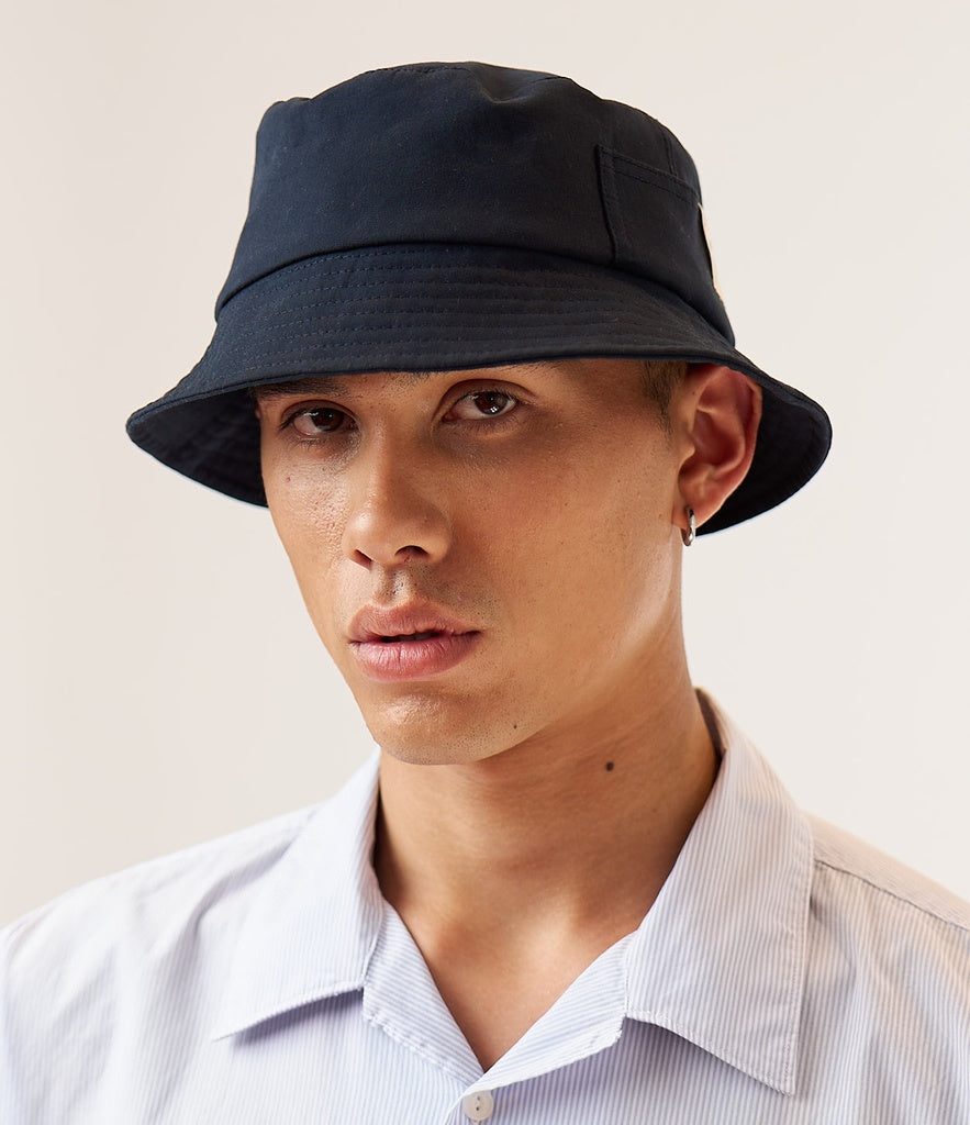 Merz b.Schwanen - BH03 UNISEX BUCKET HAT - DARK NAVY