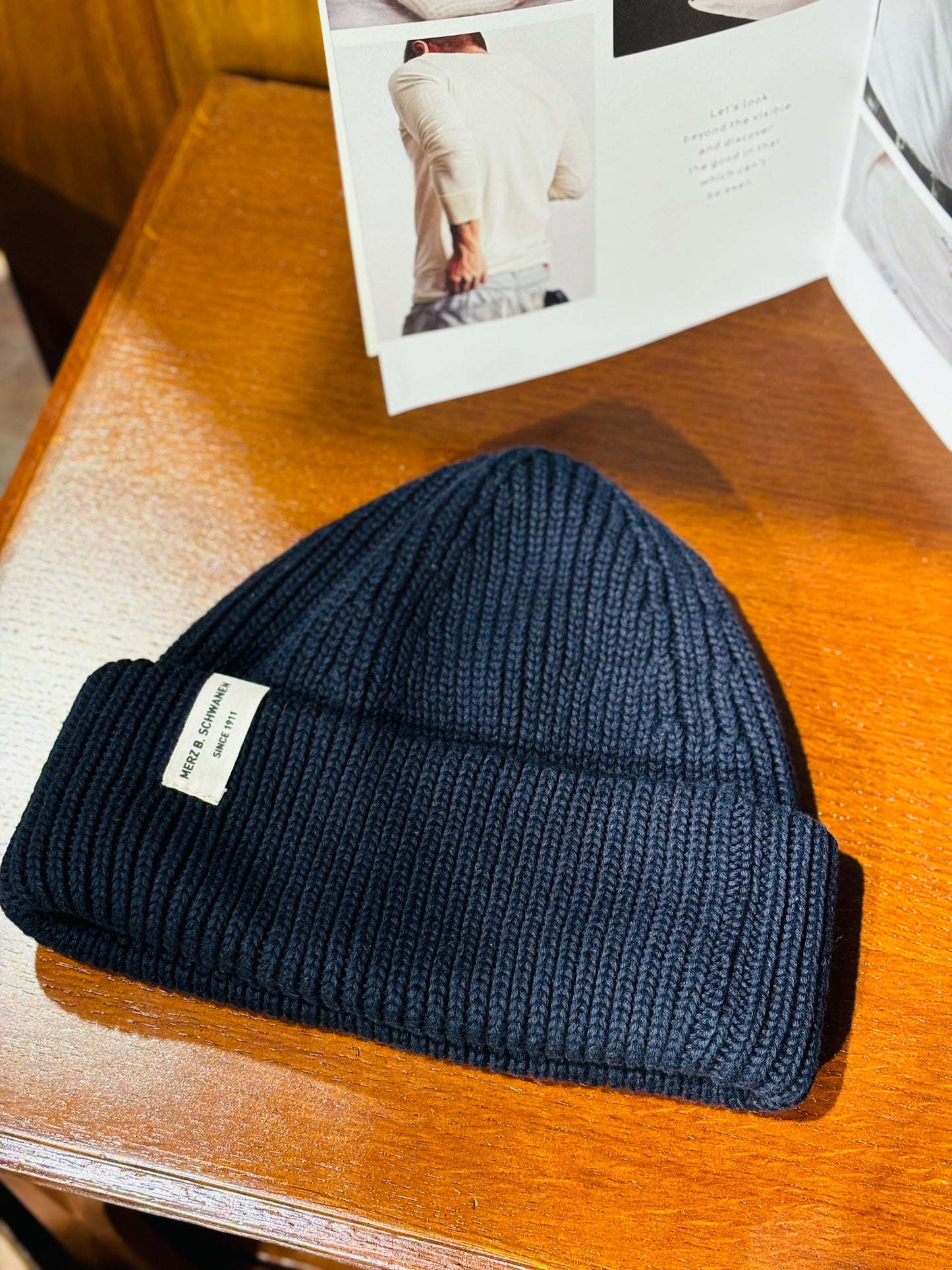 Merz b.Schwanen - KBN01 BEANIE - ORGANIC COTTON