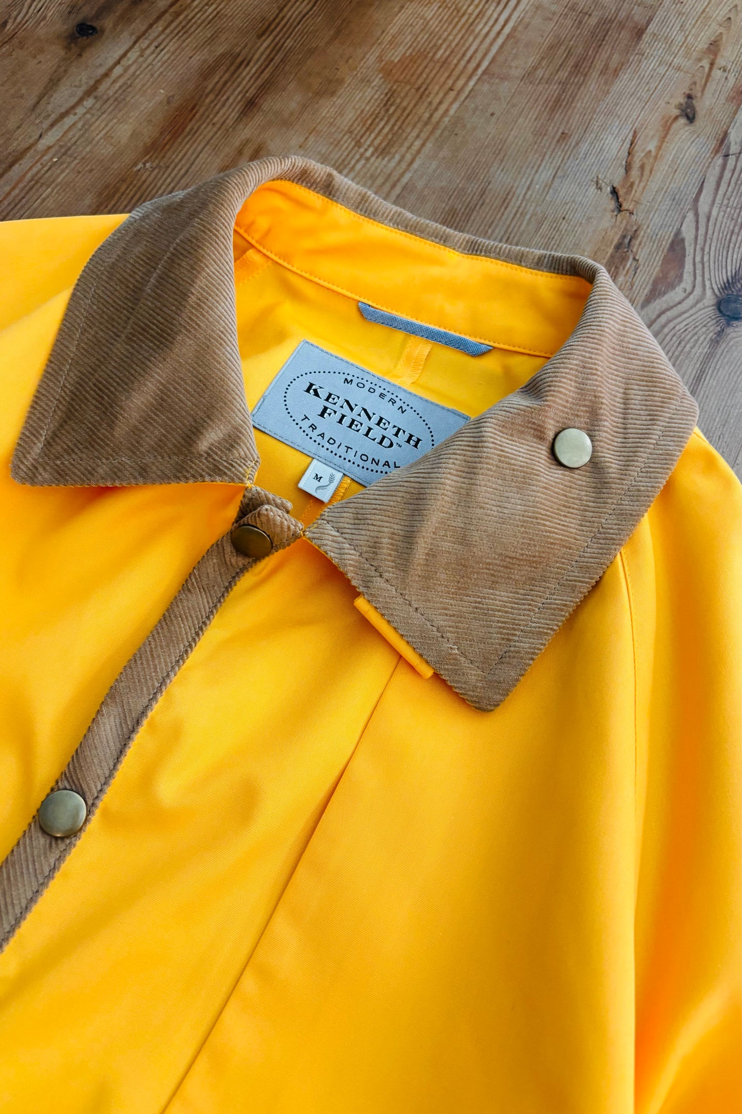 KENNETH FIELD - JUDAH COAT T/C - YELLOW