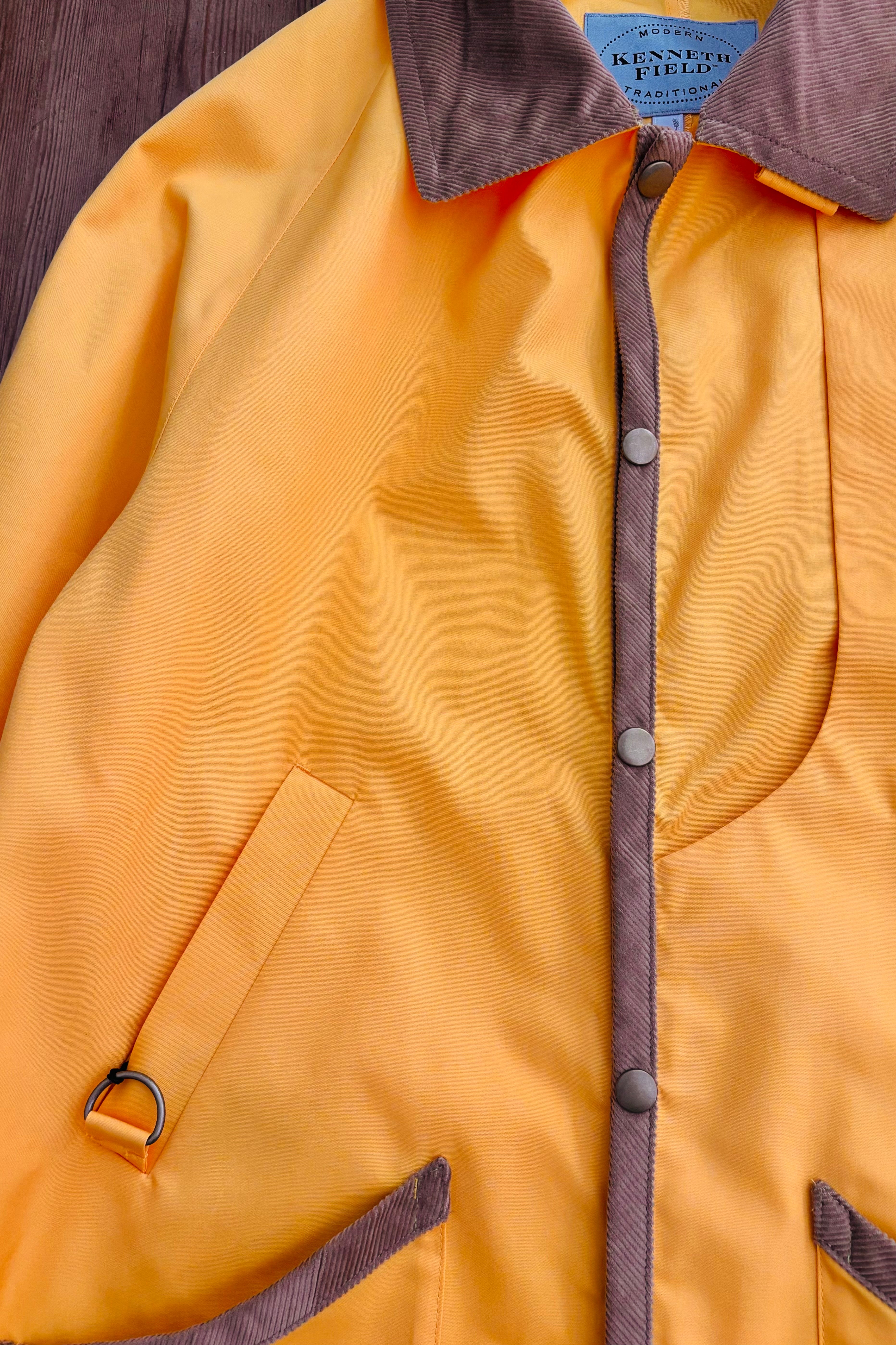 KENNETH FIELD - JUDAH COAT T/C - YELLOW