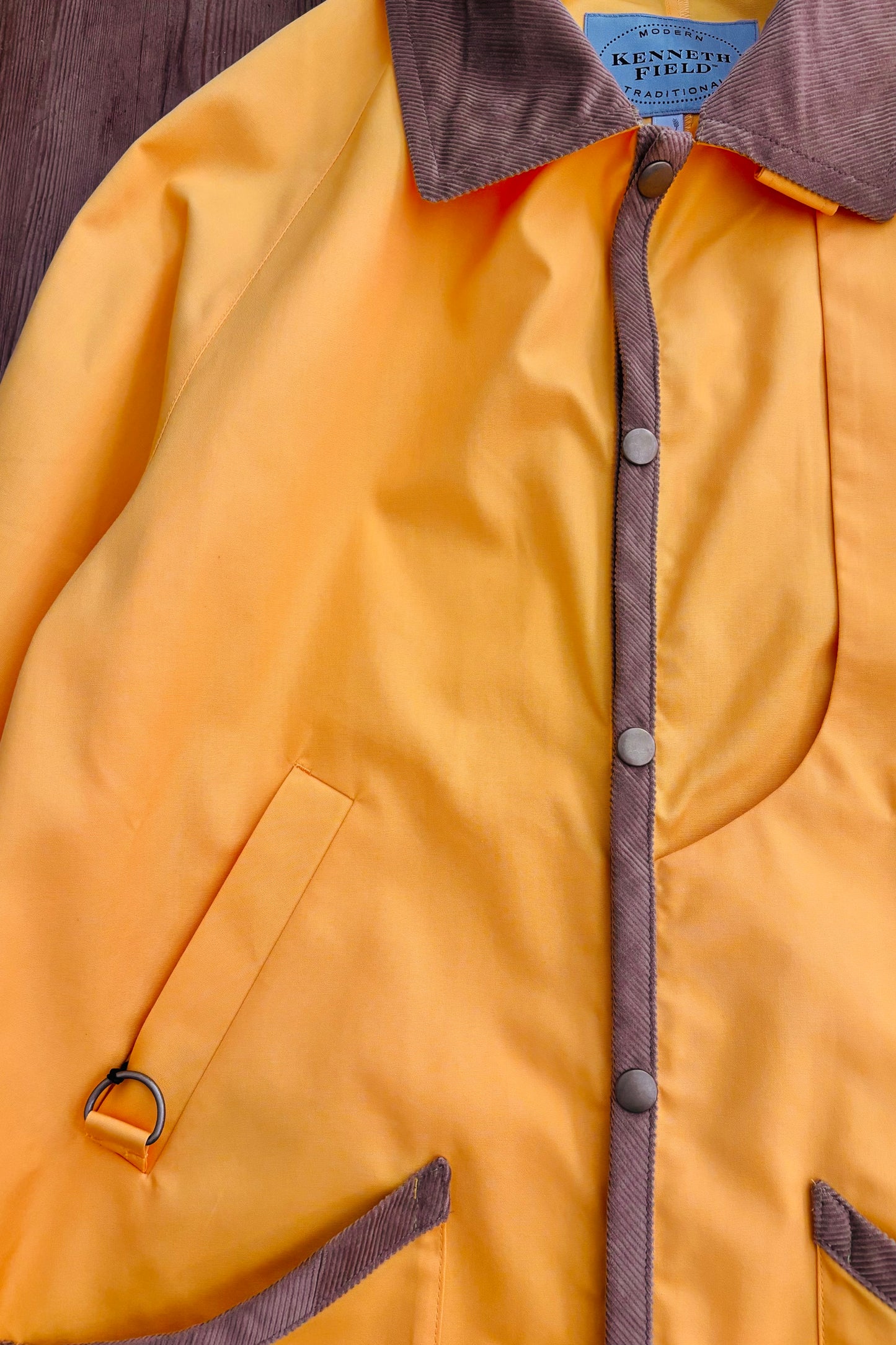 KENNETH FIELD - JUDAH COAT T/C - YELLOW
