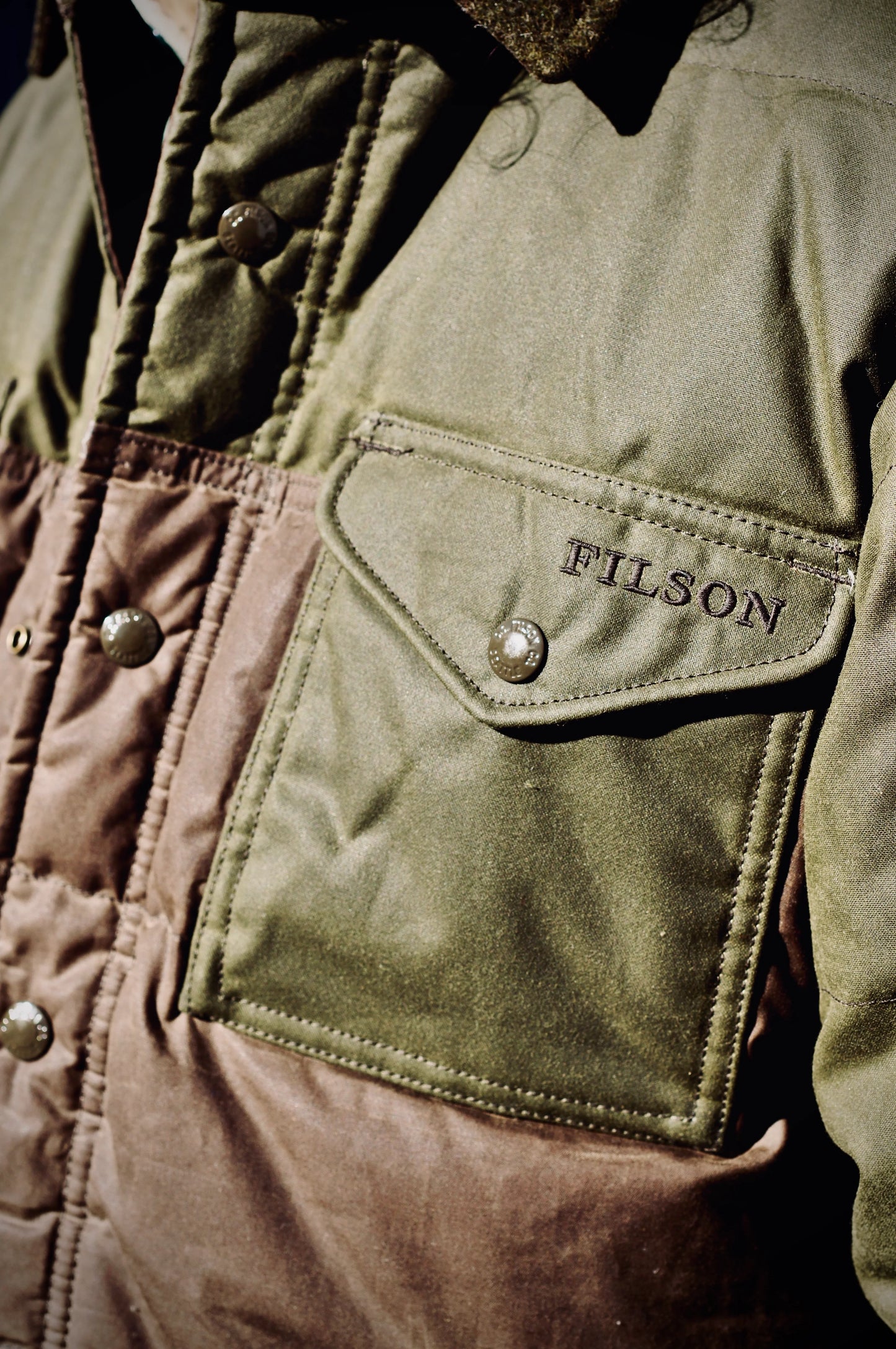 FILSON - DOWN JAC SHIRT - OTTER GREEN