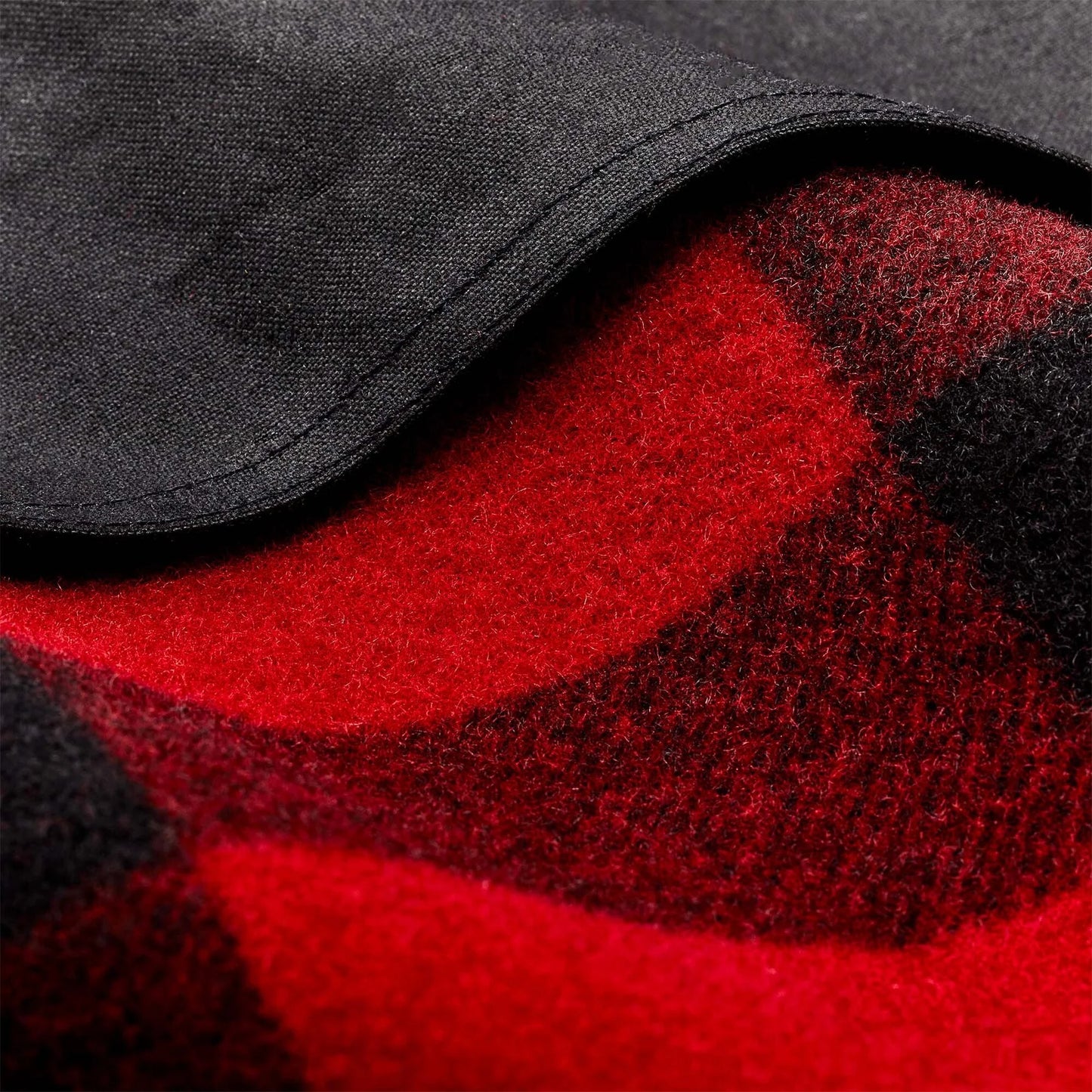 FILSON - MACKINAW DOUBLE COAT - RED BLACK