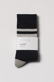 Merz b.Schwanen - GS06 - SOCKS STRIPED WITH TERRY PLUSH INSIDE