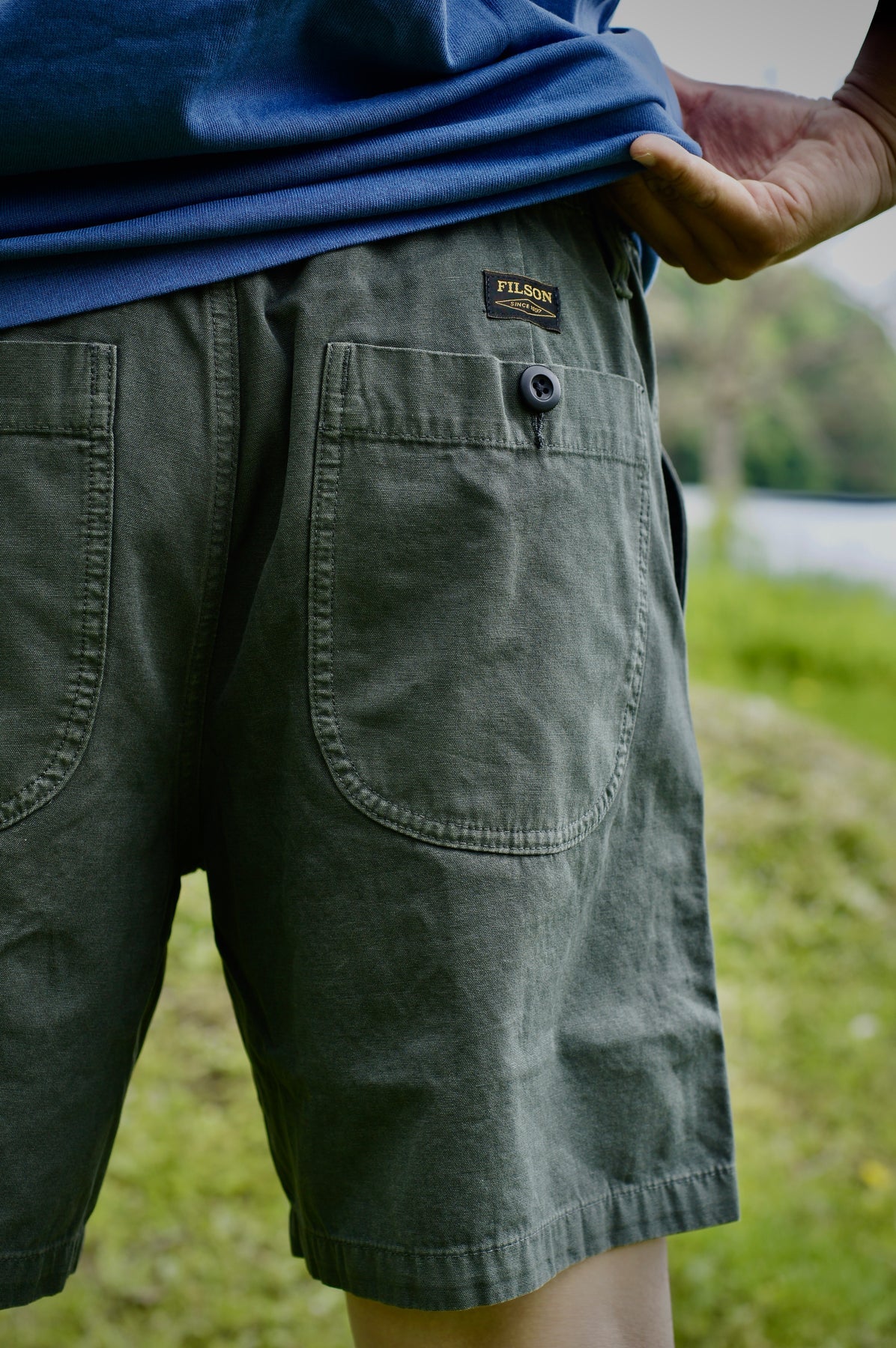 【期間限定SALE】FILSON - OAKVILLE CANVAS SHORTS - GRAVEL