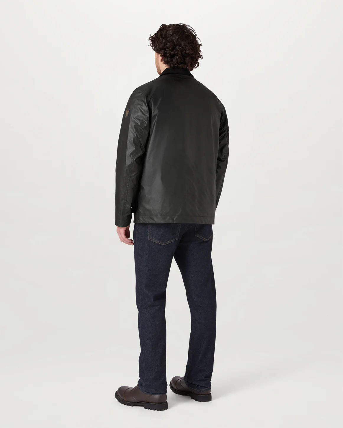 BELSTAFF - INCLINE JACKET WAXED COTTON - BLACK