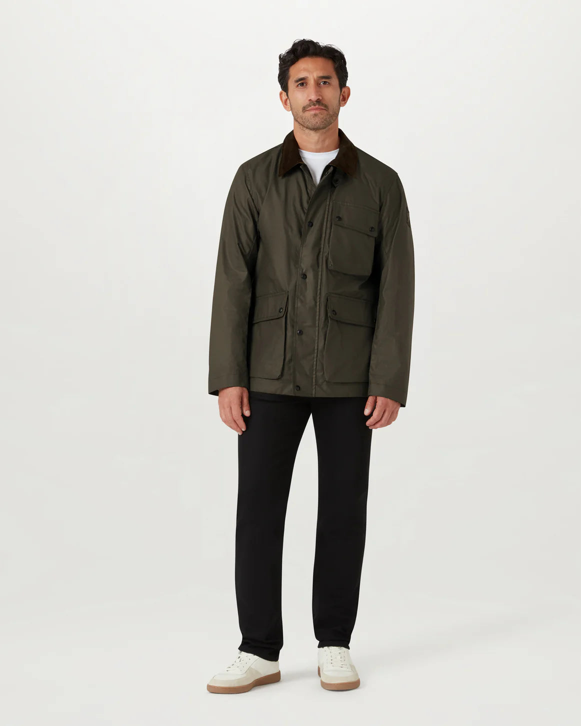 BELSTAFF - INCLINE JACKET WAXED COTTON - DARK EARTH
