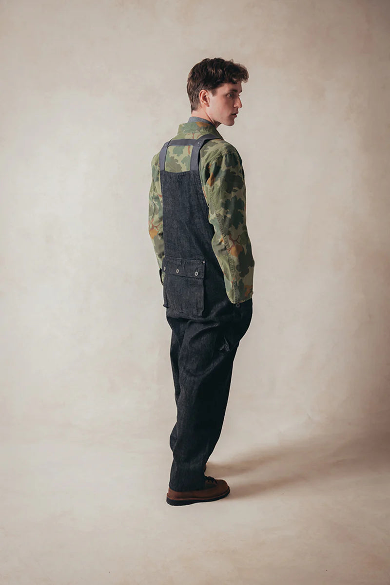 Nigel Cabourn LYBRO - PT01-01 DUNGAREE - DENIM