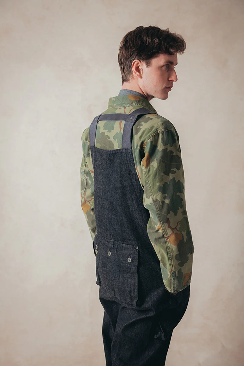 Nigel Cabourn LYBRO - PT01-01 DUNGAREE - DENIM