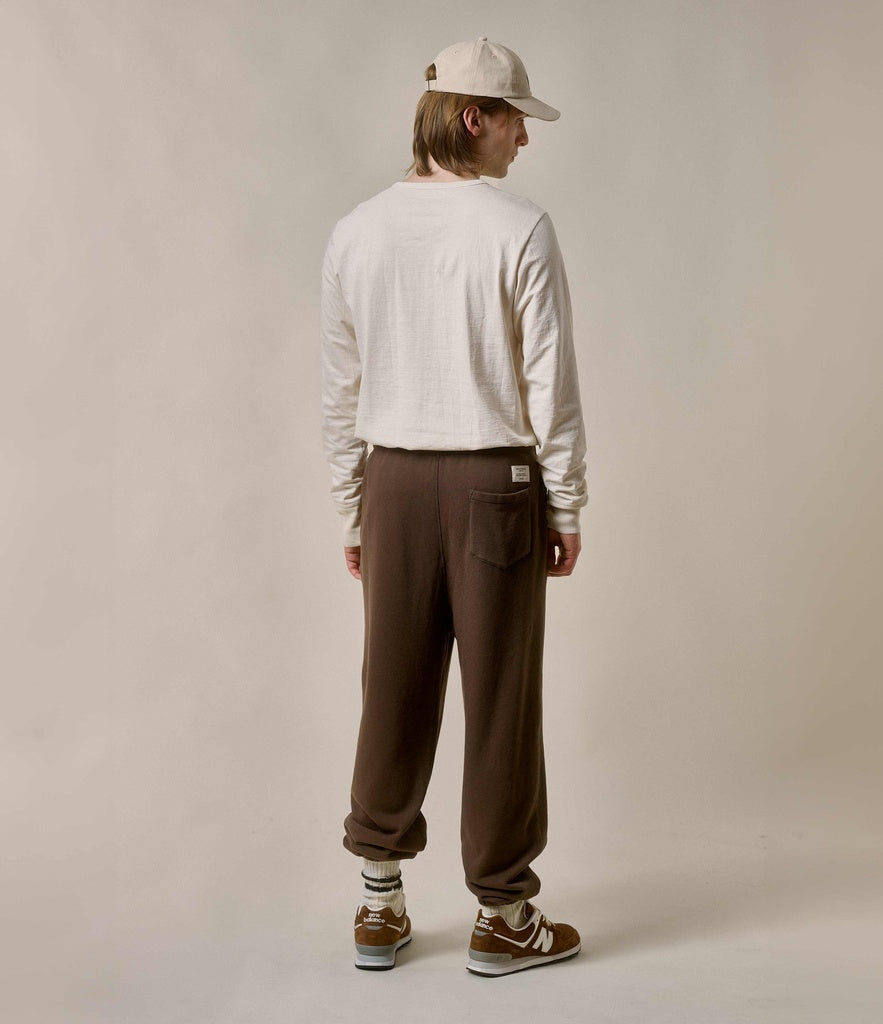 Merz b.Schwanen - SP06 SWEATPANTS 9.4oz - CHOCOLATE