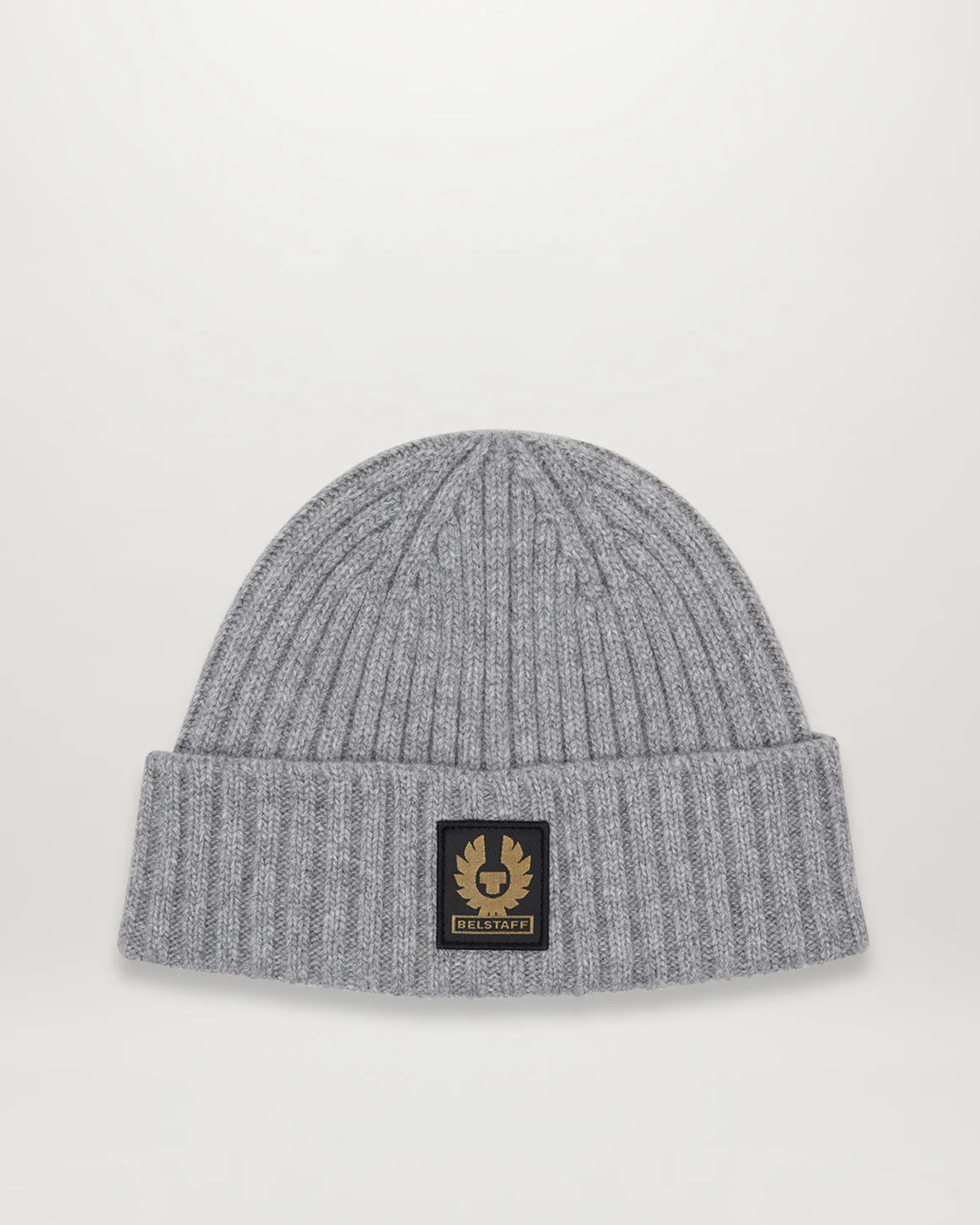 BELSTAFF - WATCH BEANIE HAT - PALE GREY MELANGE