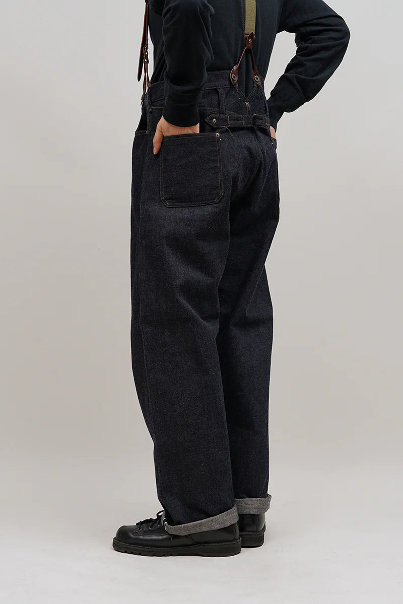 ナイジェルケーボン レイルマンデニム 34 ナイジェル・ケーボン/Nigel Cabourn - レイルマンデニムパンツ