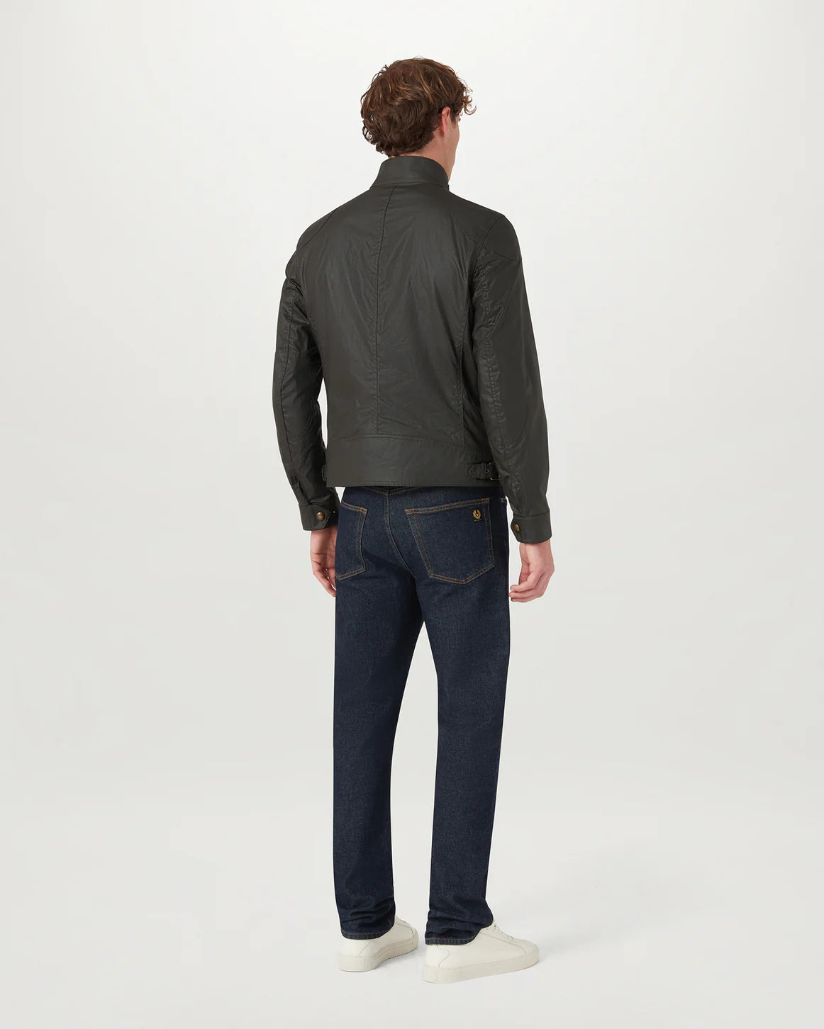 BELSTAFF - RACEMASTER JACKET WAXED COTTON - FADED OLIVE