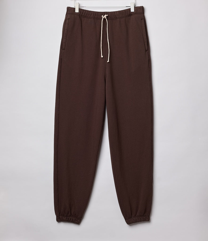 Merz b.Schwanen - SP06 SWEATPANTS 9.4oz - CHOCOLATE