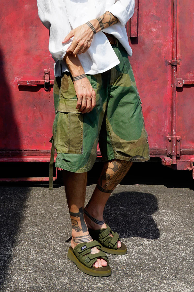 Nigel Cabourn - ARMY CARGO SHORT - FADE CAMO