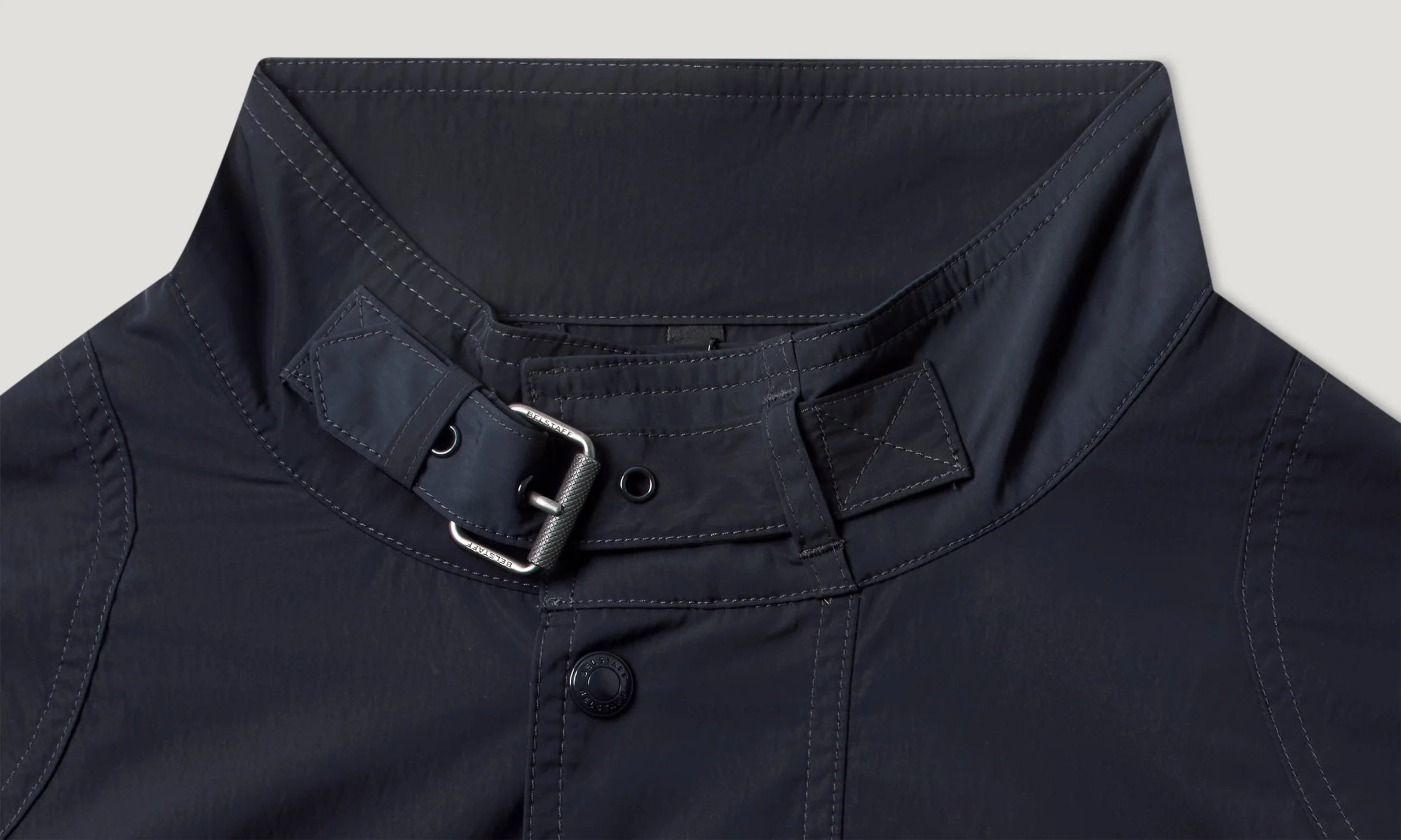 BELSTAFF - VECTOR JACKET RIPPLE SHELL - DARK INK