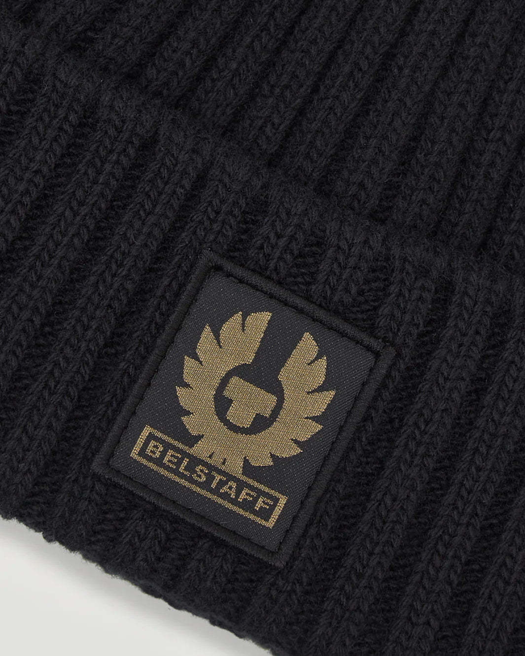 BELSTAFF - WATCH BEANIE HAT - BLACK