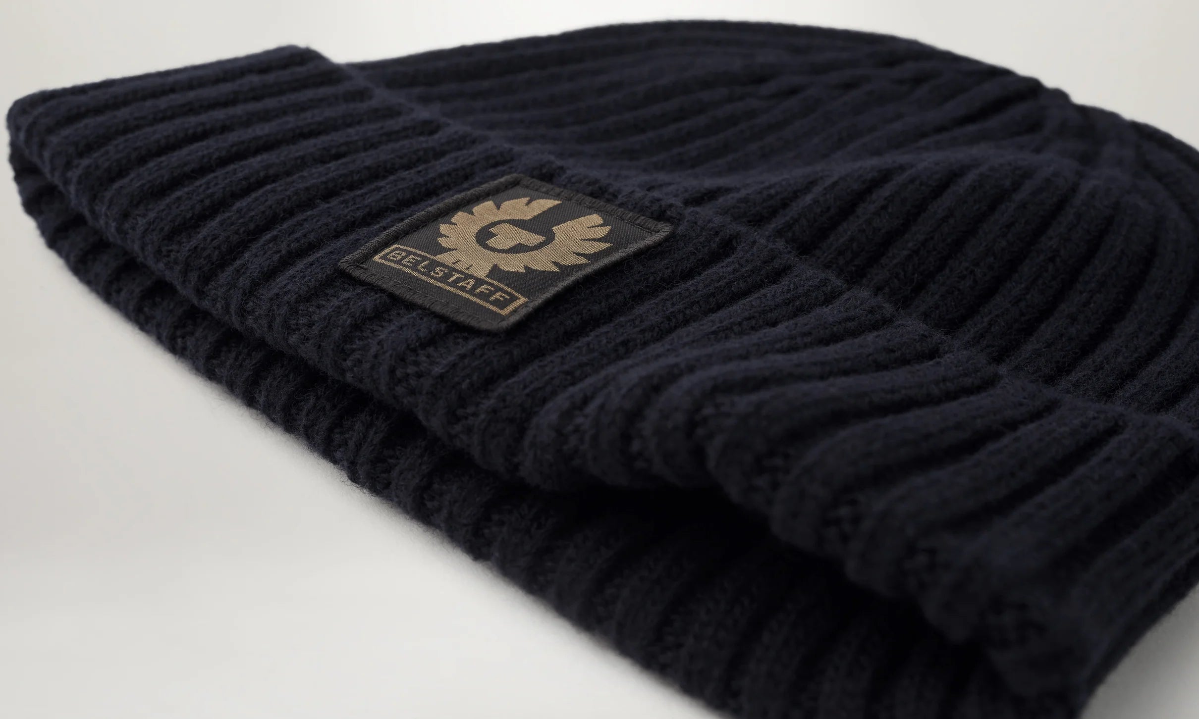 BELSTAFF - WATCH BEANIE HAT - DARK NAVY