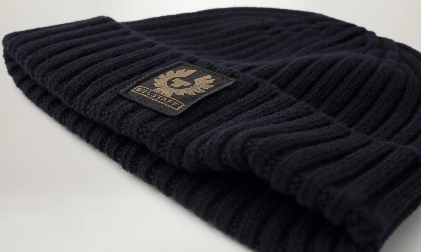 BELSTAFF - WATCH BEANIE HAT - DARK NAVY