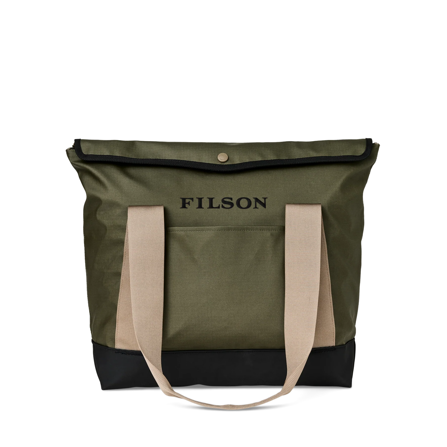 FILSON - SCOUT TOTE BAG - OLIVE / BLACK / COVERT