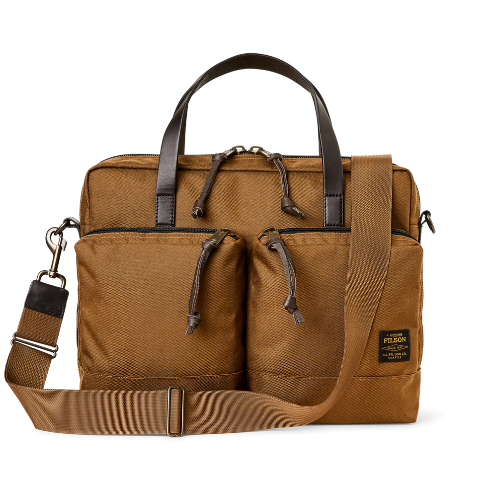 FILSON - DRYDEN BRIEFCASE - WHISKEY