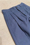 HACKNEY UNION WORKHOUSE - GILSTON CROPPED TROUSER - NAVY