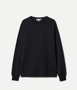 Merz b.Schwanen - 2M15LS VINTAGE MACHINE REFINED CLASSIC FIT - DEEP BLACK