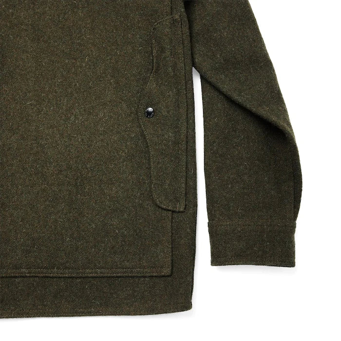 FILSON - MACKINAW WOOL CRUISER JACKET - FOREST GREEN