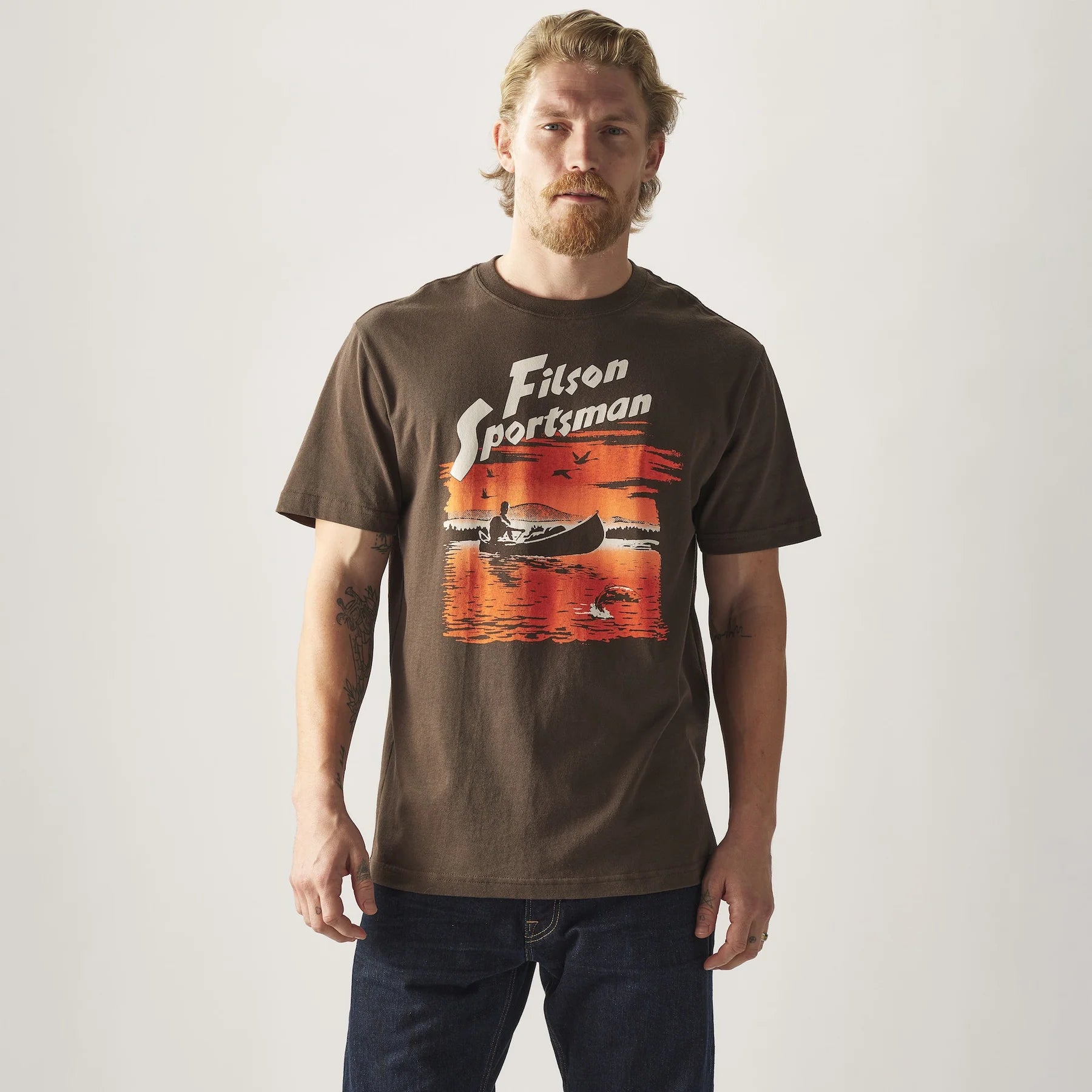 USA製 FILSON フィルソン グラフィック Tシャツ サイズS - Tシャツ 