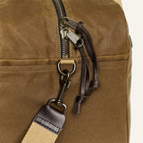 FILSON - TIN CLOTH MEDIUM DUFFLE BAG - DARK TAN