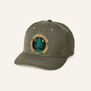 【US LIMITED】FILSON - CCC WOOL CAP - FOREST GREEN HEATHER