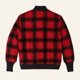 【US LIMITED】FILSON - CCC WOOL BOMBER JACKET - RED BLACK PLAID
