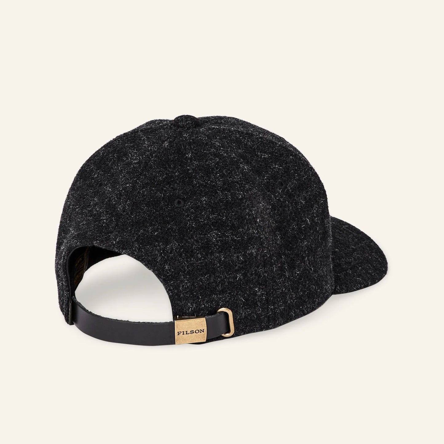 FILSON - WOOL LOGGER CAP - BLACK