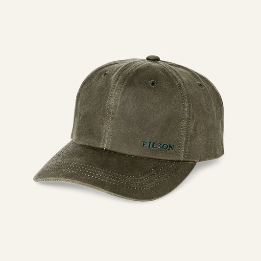 FILSON - OIL TIN LOW PROFILE LOGGER CAP - OTTER GREEN