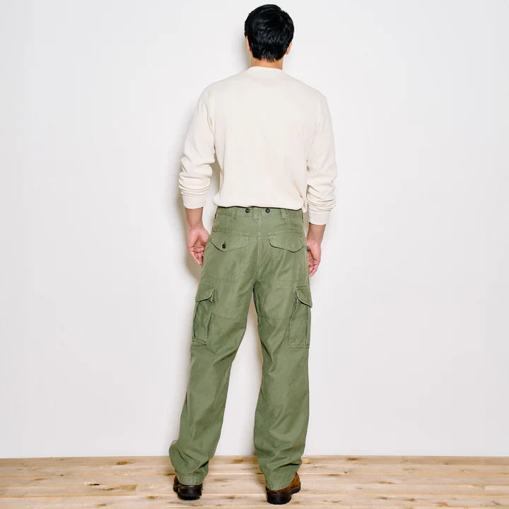 FILSON - FIELD CARGO PANTS - WASHED FATIGUE GREEN