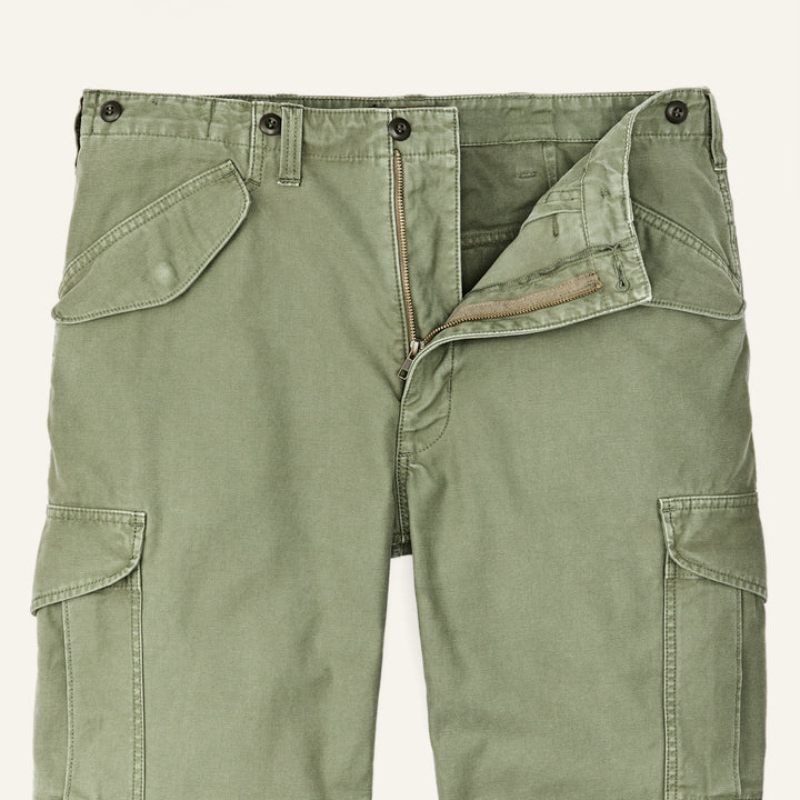 FILSON - FIELD CARGO PANTS - WASHED FATIGUE GREEN