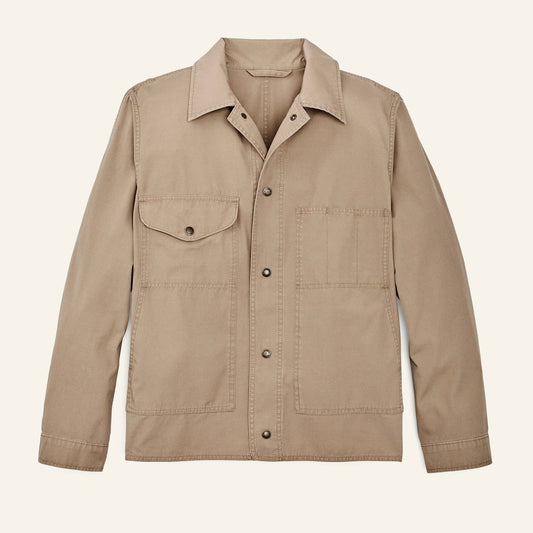 FILSON - SAFARI CLOTH JACKET - SAFARI KHAKI