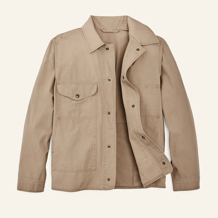 FILSON - SAFARI CLOTH JACKET - SAFARI KHAKI