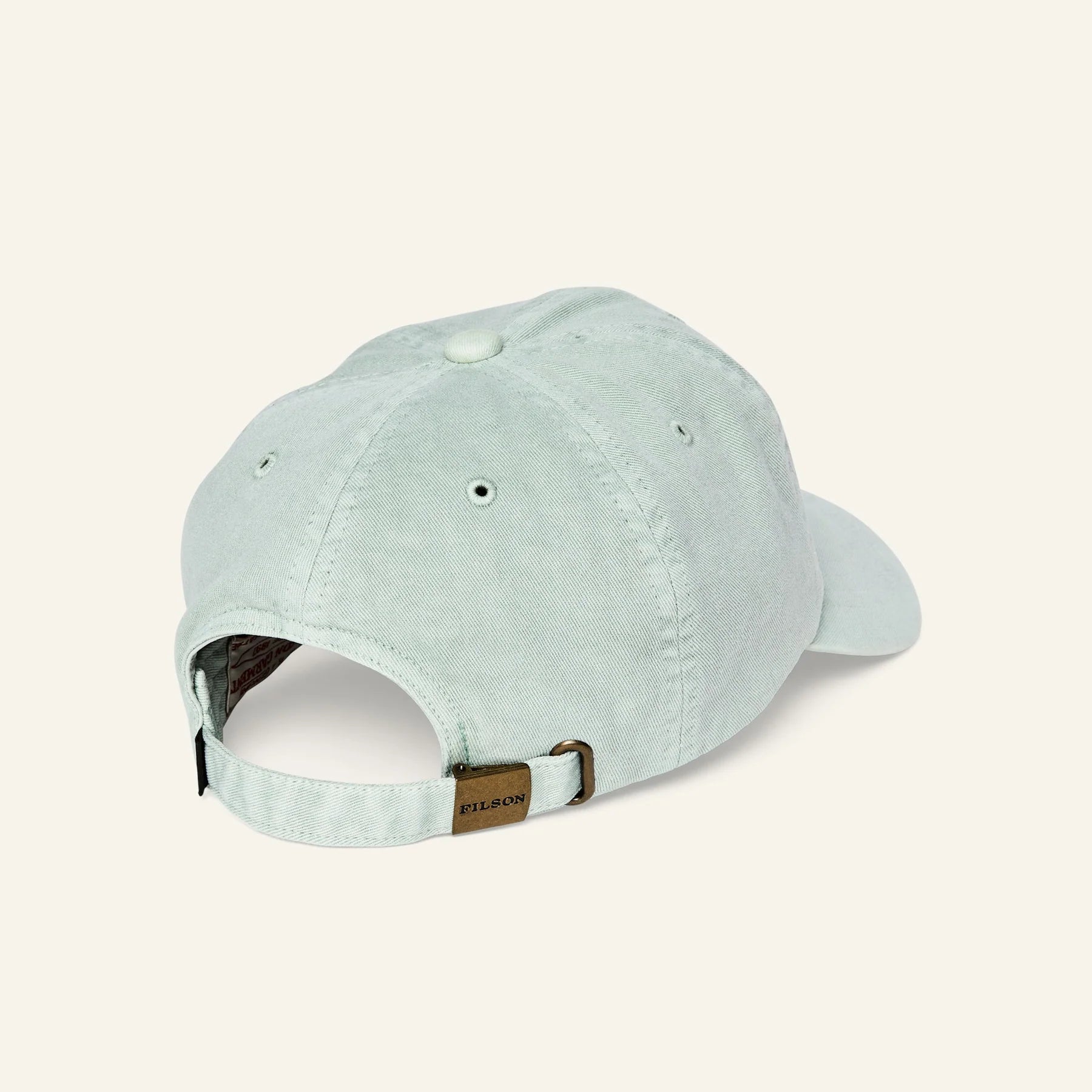 FILSON - WASHED LOW-PROFILE LOGGER CAP - MINT / TROUT