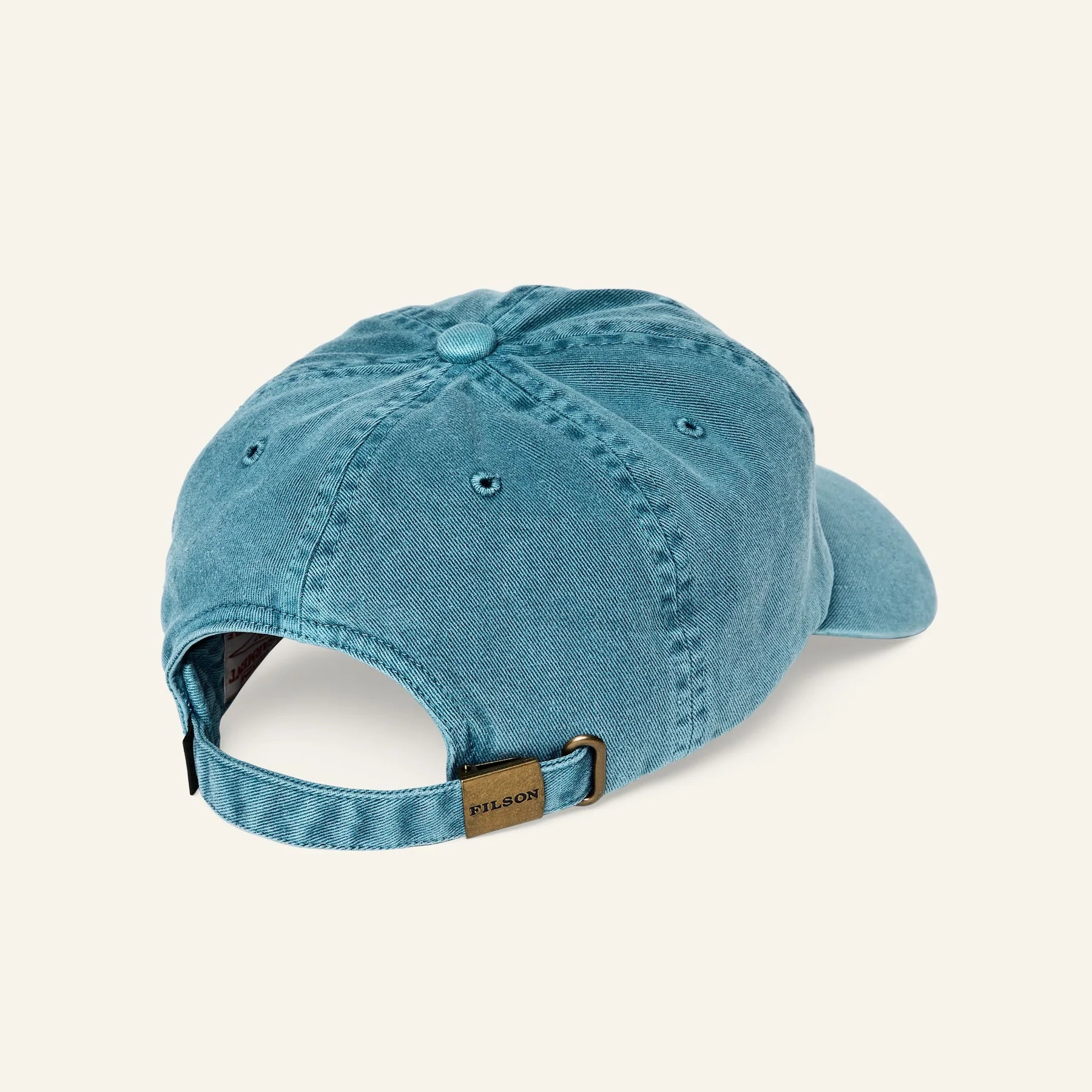 FILSON - WASHED LOW-PROFILE LOGGER CAP - SLATE / MALLARD