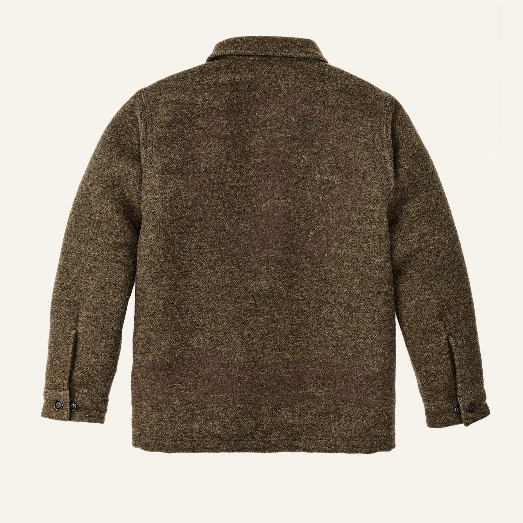 FILSON - CCC JAQUARD WOOL JAC SHIRT - OLIVE BROWN MULTI