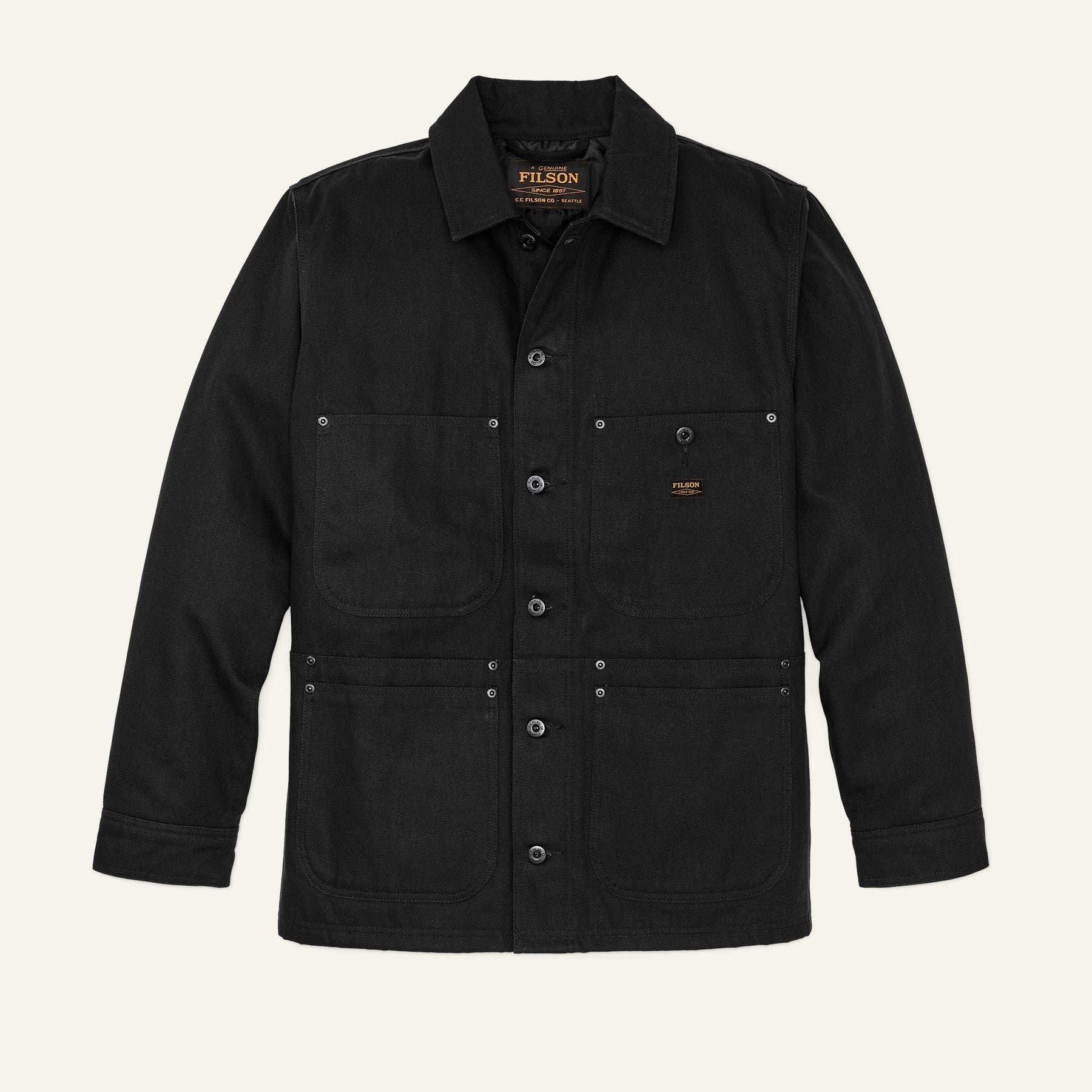 FILSON - WORKSMITH INSULATED JACKET - BLACK