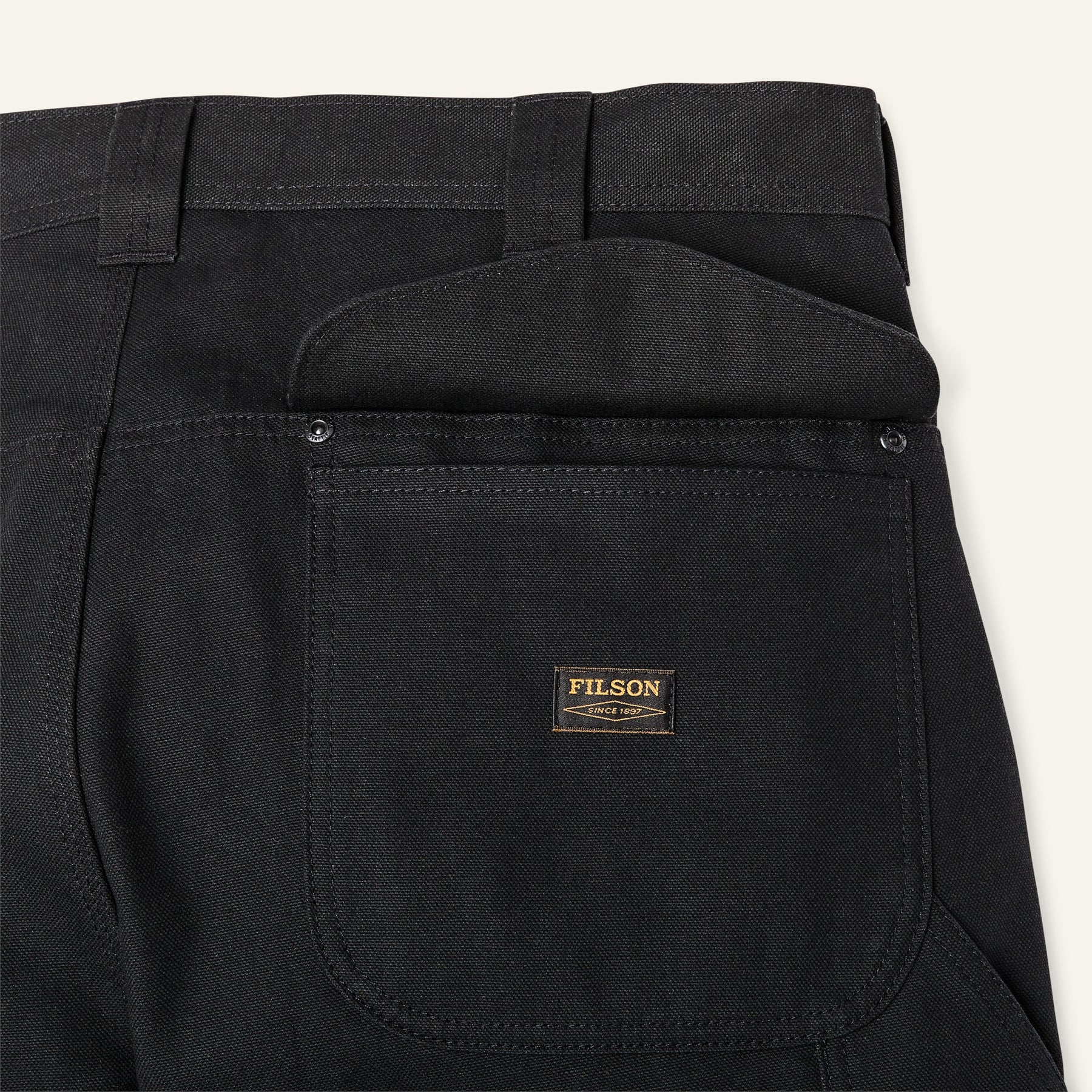 FILSON - WORKSMITH DOUBLE LAYER PANTS - BLACK