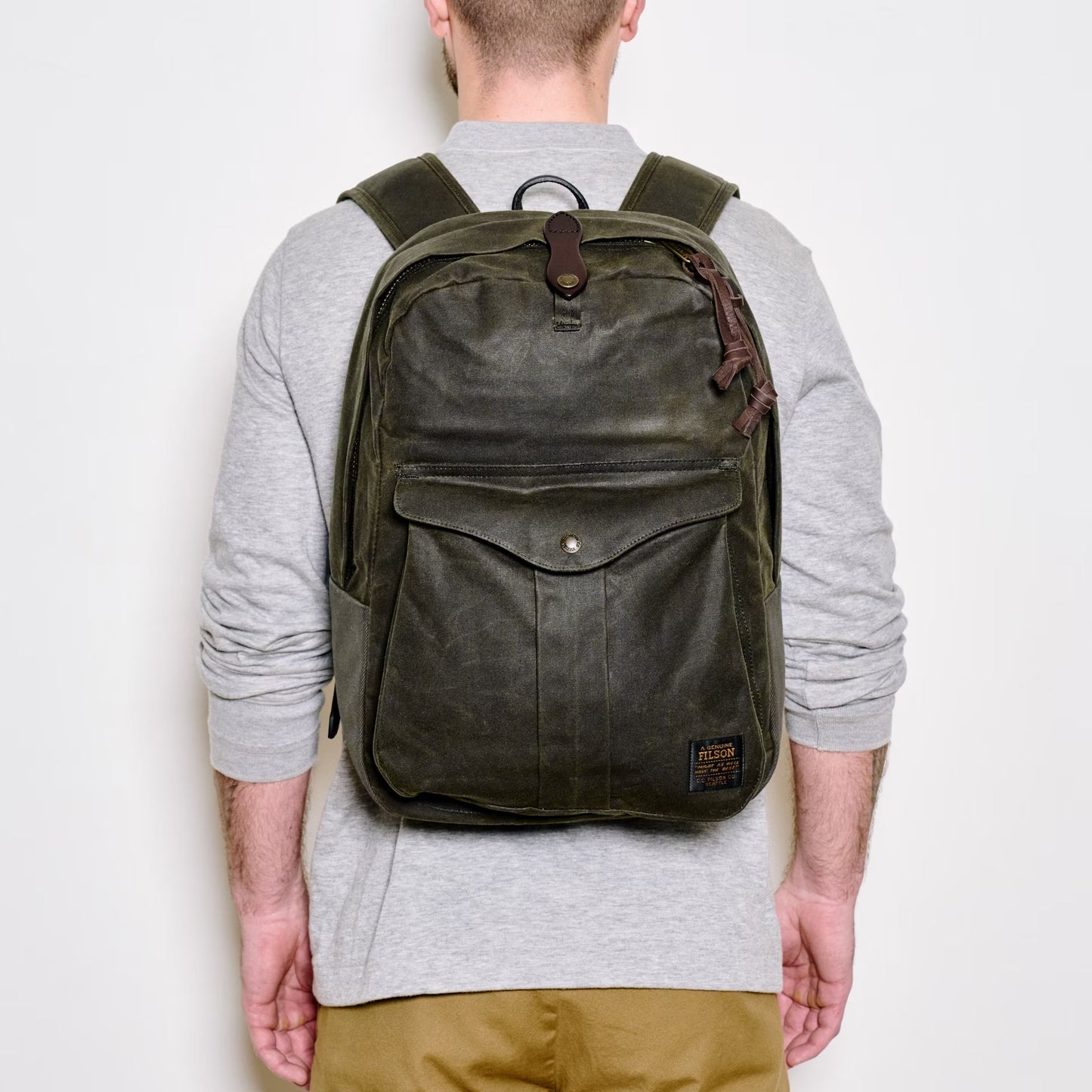 FILSON - JOURNEYMAN BACKPACK - OTTER GREEN