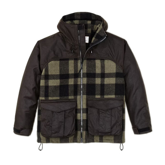 【期間限定SALE】FILSON - MACKINAW WOOL HUNTING JACKET - OTTER GREEN/BLACK HERITAGE PLAID